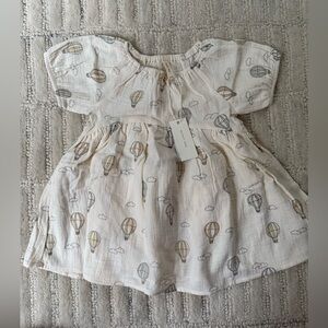 Adorable Balloon Print Baby Dress